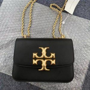 Tory Burch Eleanor Small Shoulder Bag in New Cream